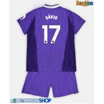 Maglie da calcio Tottenham Hotspur Savio #17 Terza Maglia Bambino 2026-27 Manica Corta + Pantaloni corti)